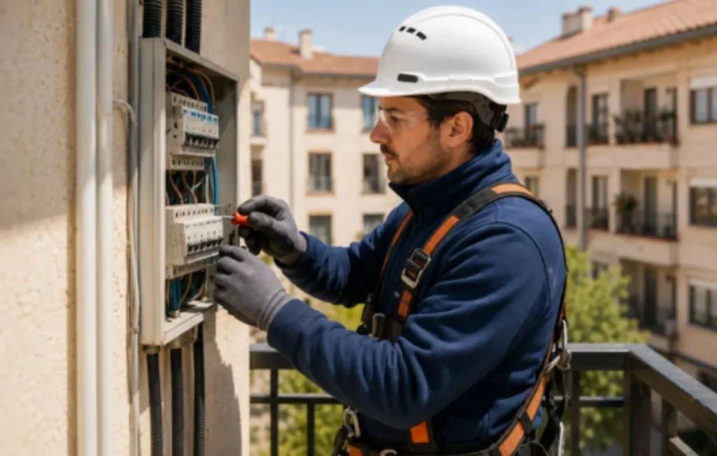 Tecnico-realizando-mantenimiento-preventivo-en-una-comunidad-de-vecinos